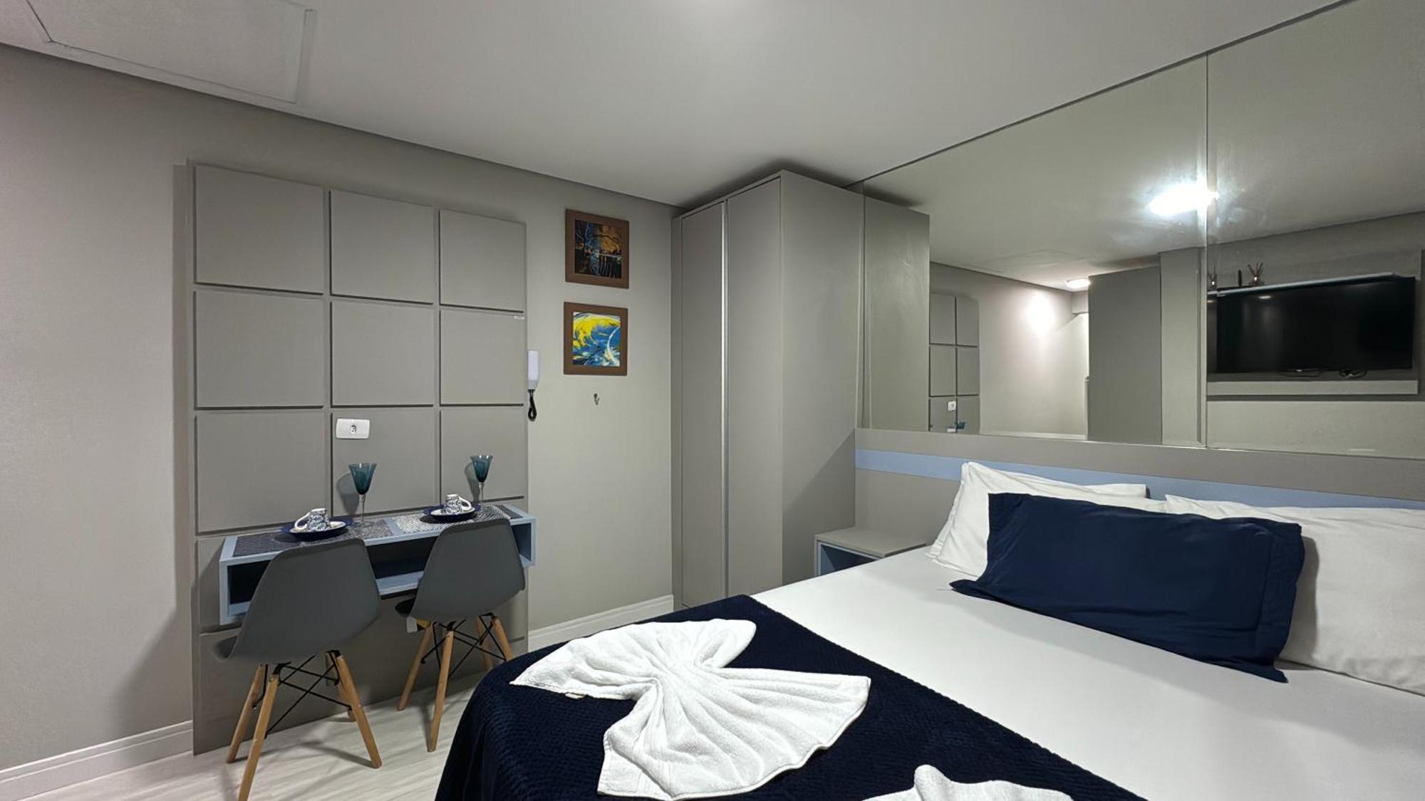 16- Studio Decorado Perfeito Para Casal!!! Curitiba Ngoại thất bức ảnh